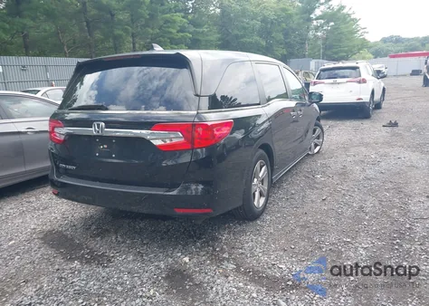 2020 Honda Odyssey Ex-L/Ex-L W/Navi Res from USA, damaged, VIN 5FNRL6H73LB002480